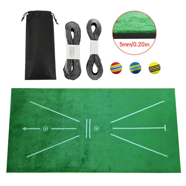 PrecisionPath Golf Swing Training Mat