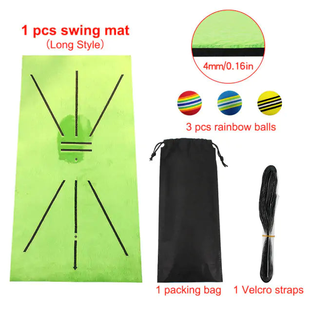 PrecisionPath Golf Swing Training Mat